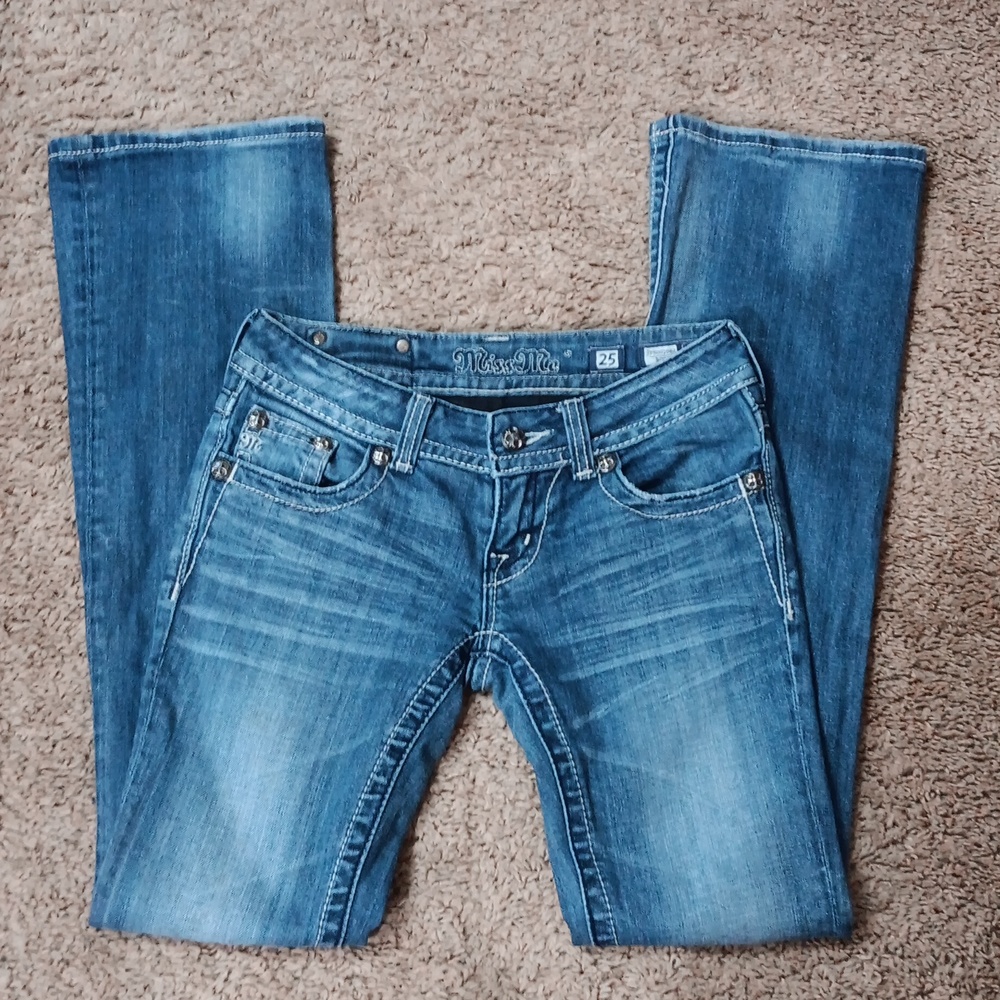 Miss me boot cut jeans, inseam 32 rise 7 firm price